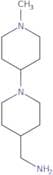 [(1'-Methyl-1,4'-bipiperidin-4-yl)methyl]amine trihydrochloride