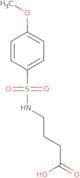 4-{[(4-Methoxyphenyl)sulfonyl]amino}butanoic acid