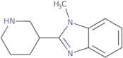 1-Methyl-2-piperidin-3-yl-1H-benzimidazole