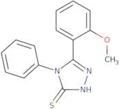 5-(2-Methoxyphenyl)-4-phenyl-4H-1,2,4-triazole-3-thiol