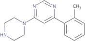 4-(2-Methylphenyl)-6-piperazin-1-ylpyrimidine