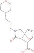 2-(3-Morpholin-4-ylpropyl)-1-oxo-1,2,3,6,7,7a-hexahydro-3a,6-epoxyisoindole-7-carboxylic acid