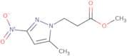 Methyl 3-(5-methyl-3-nitro-1H-pyrazol-1-yl)propanoate