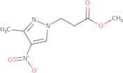 Methyl 3-(3-methyl-4-nitro-1H-pyrazol-1-yl)propanoate