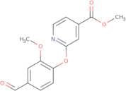 Methyl 2-(4-formyl-2-methoxyphenoxy)isonicotinate