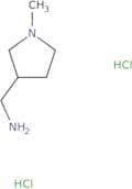 [(1-Methylpyrrolidin-3-yl)methyl]amine dihydrochloride