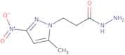3-(5-Methyl-3-nitro-1H-pyrazol-1-yl)propanohydrazide