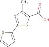 4-Methyl-2-(2-thienyl)-1,3-thiazole-5-carboxylic acid