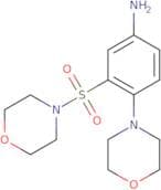 [4-Morpholin-4-yl-3-(morpholin-4-ylsulfonyl)phenyl]amine