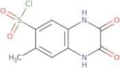 7-Methyl-2,3-dioxo-1,2,3,4-tetrahydroquinoxaline-6-sulfonyl chloride