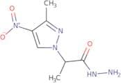 2-(3-Methyl-4-nitro-1H-pyrazol-1-yl)propanohydrazide