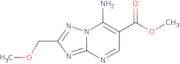 Methyl 7-amino-2-(methoxymethyl)[1,2,4]triazolo[1,5-a]pyrimidine-6-carboxylate