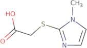 [(1-Methyl-1H-imidazol-2-yl)thio]acetic acid hydrochloride