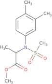 Methyl N-(3,4-dimethylphenyl)-N-(methylsulfonyl)alaninate