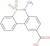 6-Methyl-6H-dibenzo[c,e][1,2]thiazine-9-carboxylic acid 5,5-dioxide