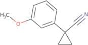 1-(3-Methoxyphenyl)cyclopropanecarbonitrile