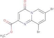 Methyl 7,9-dibromo-4-oxo-4H-pyrido[1,2-a]pyrimidine-2-carboxylate