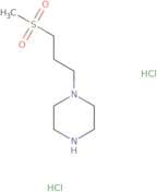 1-(3-(Methylsulfonyl)propyl)piperazine dihydrochloride