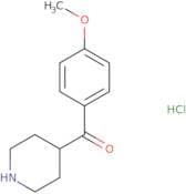 (4-Methoxyphenyl)(piperidin-4-yl)methanone hydrochloride