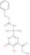 Methyl 2-(2-(benzyloxycarbonylamino)propan-2-yl)-5-hydroxy-6-oxo-1,6-dihydropyrimidine-4-carboxyla…