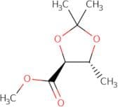 (4S,5R)-Methyl 2,2,5-trimethyl-1,3-dioxolane-4-carboxylate