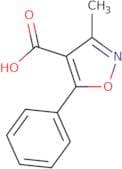 3-Methyl-5-phenylisoxazole-4-carboxylic acid
