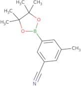 3-Methyl-5-(4,4,5,5-tetramethyl-1,3,2-dioxaborolan-2-yl)benzonitrile