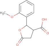 2-(2-Methoxyphenyl)-5-oxotetrahydrofuran-3-carboxylicacid
