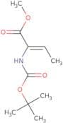 (Z)-Methyl 2-(tert-butoxycarbonylamino)but-2-enoate