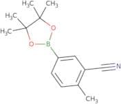 2-Methyl-5-(4,4,5,5-tetramethyl-1,3,2-dioxaborolan-2-yl)benzonitrile