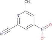 6-Methyl-4-nitropyridine-2-carbonitrile