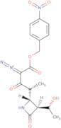 (4-Nitrophenyl)methyl (γR,2R,3S)-α-diazo-3-[(1R)-1-hydroxyethyl]-γ-methyl-β,4-dioxo-2-azetidinebut…