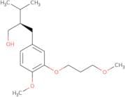 1-Methoxy-2-(3-methoxypropoxy)-4-[(3-hydroxy-(2R)-isopropyl)propyl]benzene