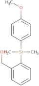 {2-[(4-Methoxy-phenyl)-diMethyl-silanyl]-phenyl}-Methanol