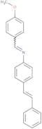 4-[(Methoxybenzylidene)amino]stilbene