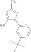 5-Methyl-2-(3-Trifluoromethyl-Phenyl)-2H-Pyrazol-3-Ylamine