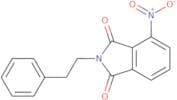 4-Nitro-2-(2-phenylethyl)-1H-isoindole-1,3(2H)-dione