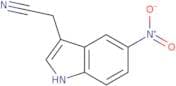 5-Nitro-3-indolylacetonitrile
