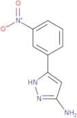 5-(3-Nitrophenyl)-2H-pyrazol-3-ylamine