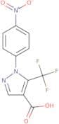 1-(4-Nitrophenyl)-5-(trifluoromethyl)pyrazole-4-carboxylic acid