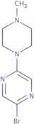 2-Bromo-5-(4-methylpiperazin-1-yl)pyrazine
