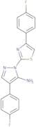4-(4-Fluorophenyl)-1-[4-(4-fluorophenyl)-1,3-thiazol-2-yl]-1H-pyrazol-5-amine