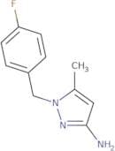 1-[(4-Fluorophenyl)methyl]-5-methyl-1H-pyrazol-3-amine