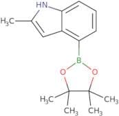 2-methyl-4-(tetramethyl-1,3,2-dioxaborolan-2-yl)-1H-indole