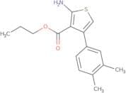 Propyl 2-amino-4-(3,4-dimethylphenyl)thiophene-3-carboxylate