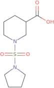 1-(Pyrrolidin-1-ylsulfonyl)piperidine-3-carboxylic acid