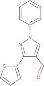 1-Phenyl-3-(2-thienyl)-1H-pyrazole-4-carbaldehyde