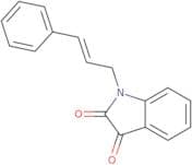 1-[(2E)-3-Phenylprop-2-en-1-yl]-1H-indole-2,3-dione