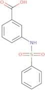 3-[(Phenylsulfonyl)amino]benzoic acid
