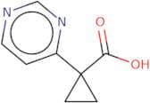 1-(Pyrimidin-4-yl)cyclopropanecarboxylic acid